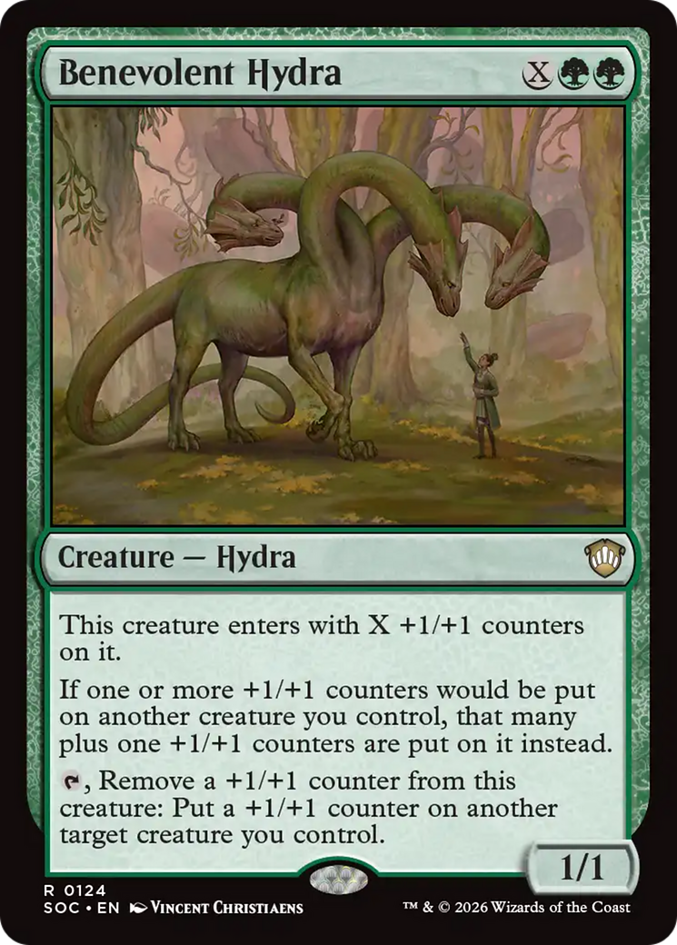 Benevolent Hydra [Secrets of Strixhaven Commander] | Cracking-Singles
