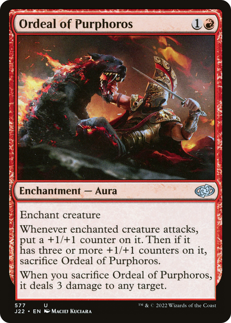 Ordeal of Purphoros [Jumpstart 2022] | Cracking-Singles