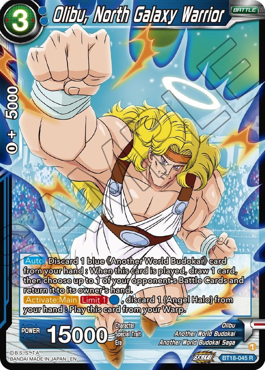 Olibu, North Galaxy Warrior (BT18-045) [Dawn of the Z-Legends] | Cracking-Singles