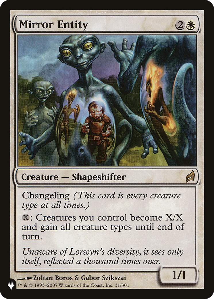 Mirror Entity (LRW) [The List] | Cracking-Singles