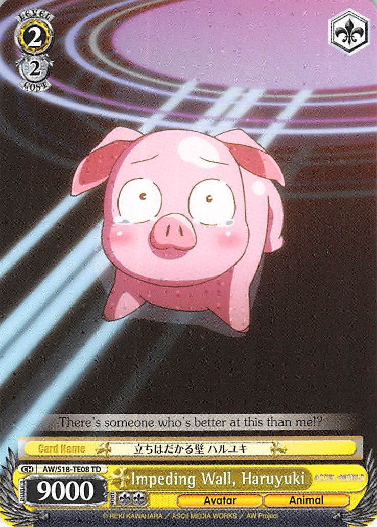Impeding Wall, Haruyuki (AW/S18-TE08 TD) [Accel World] | Cracking-Singles