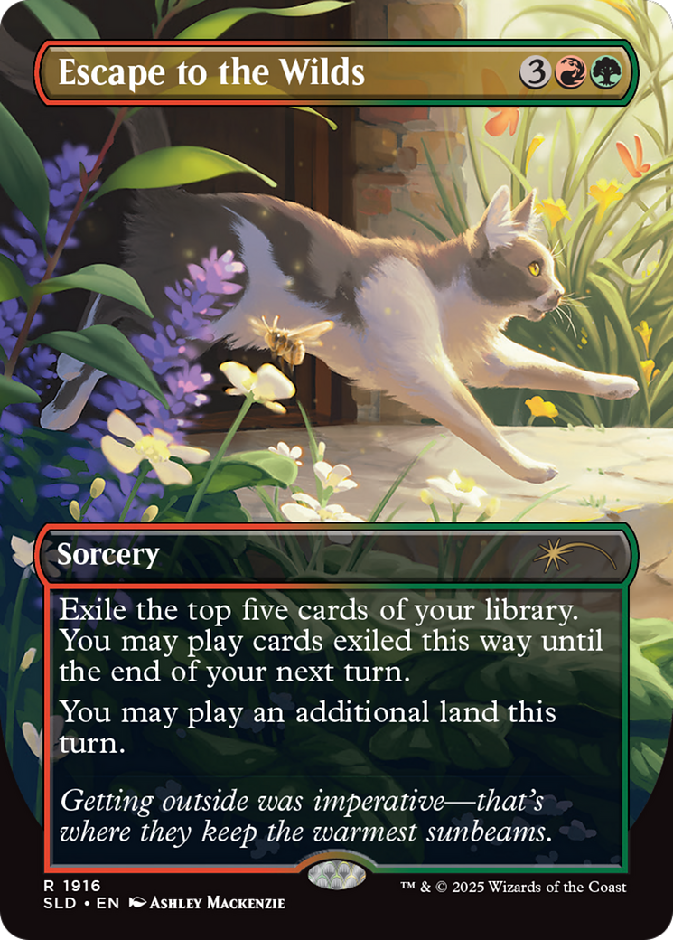 Escape to the Wilds (1916) (Rainbow Foil) [Secret Lair Drop Series] | Cracking-Singles
