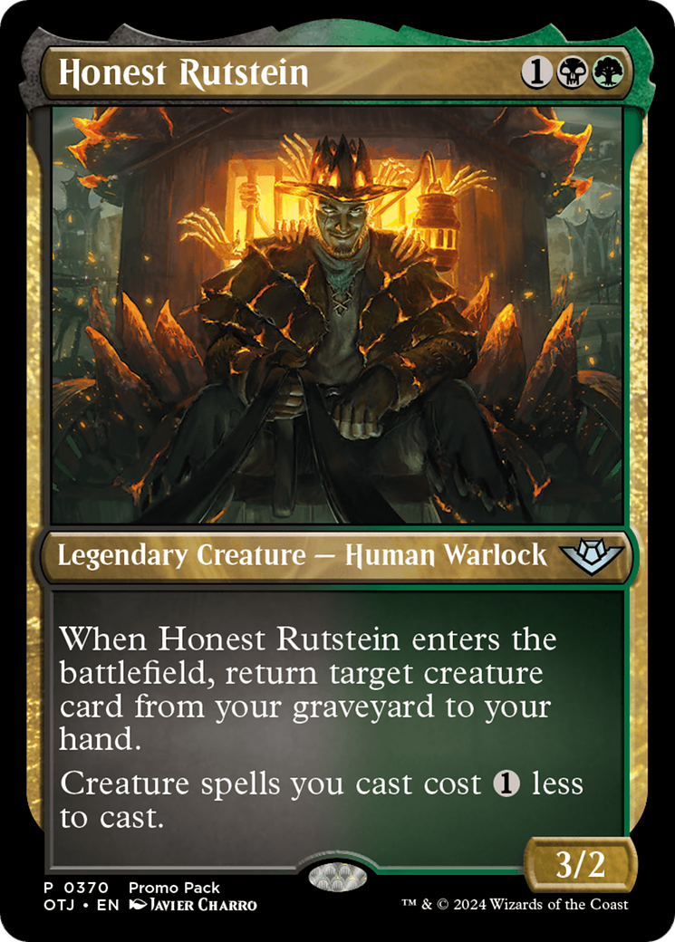 Honest Rutstein (Promo Pack) [Outlaws of Thunder Junction Promos] | Cracking-Singles