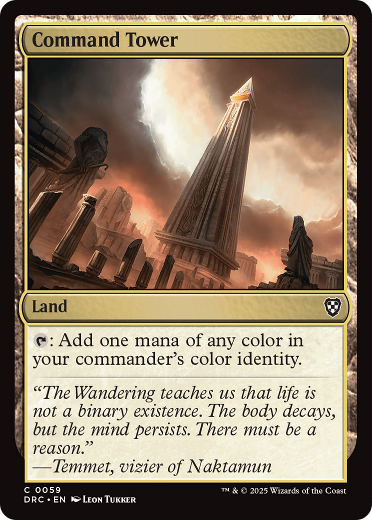 Command Tower [Aetherdrift Commander] | Cracking-Singles