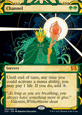 Channel (Foil Etched) [Strixhaven: Mystical Archive] | Cracking-Singles