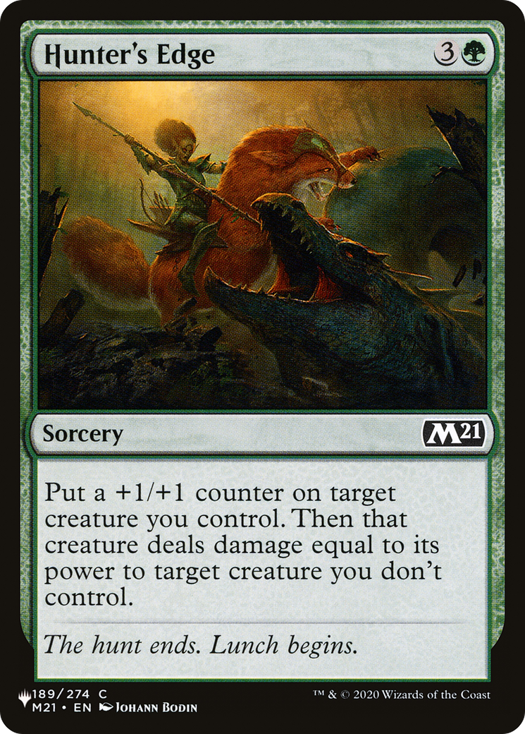 Hunter's Edge [The List] | Cracking-Singles