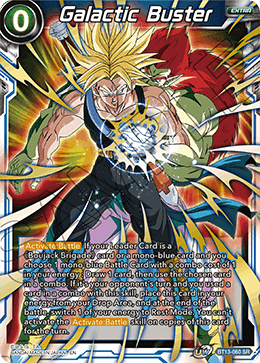 Galactic Buster (BT13-060) [Supreme Rivalry] | Cracking-Singles