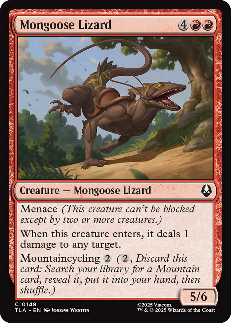 Mongoose Lizard [Avatar: The Last Airbender] | Cracking-Singles