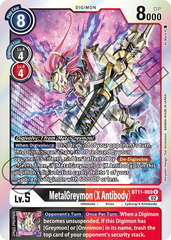 MetalGreymon (X Antibody) [BT11-069] [Dimensional Phase] | Cracking-Singles