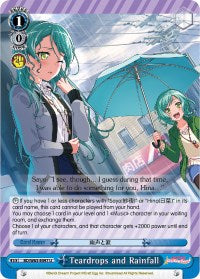 Teardrops and Rainfall (BD/W63-E097 U) [BanG Dream! Girls Band Party! Vol.2] | Cracking-Singles
