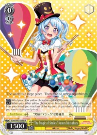 "The Magic of Smiles" Kanon Matsubara (BD/EN-W03-009S SR) [BanG Dream! Girls Band Party! MULTI LIVE] | Cracking-Singles