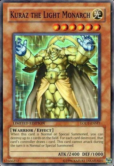 Kuraz the Light Monarch [LODT-ENSE1] Super Rare | Cracking-Singles