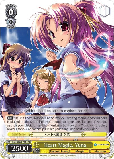 Heart Magic, Yuna (Fmr/W65-TE04 TD) [Fujimi Fantasia Bunko] | Cracking-Singles