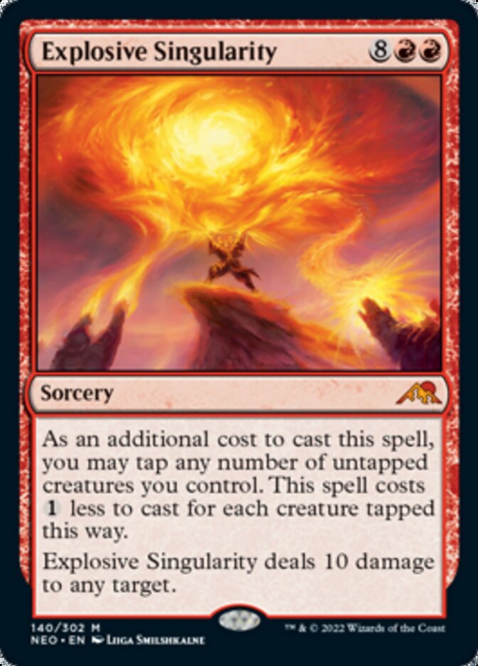 Explosive Singularity [Kamigawa: Neon Dynasty] | Cracking-Singles
