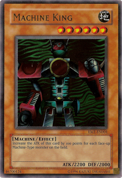 Machine King [EM1-EN001] Ultra Rare | Cracking-Singles