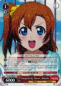 Energetic by Nature, Honoka (LL/W24-E054 R) [Love Live!] | Cracking-Singles