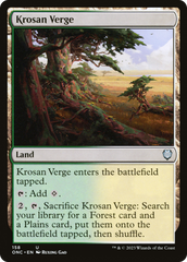 Krosan Verge [Phyrexia: All Will Be One Commander] | Cracking-Singles