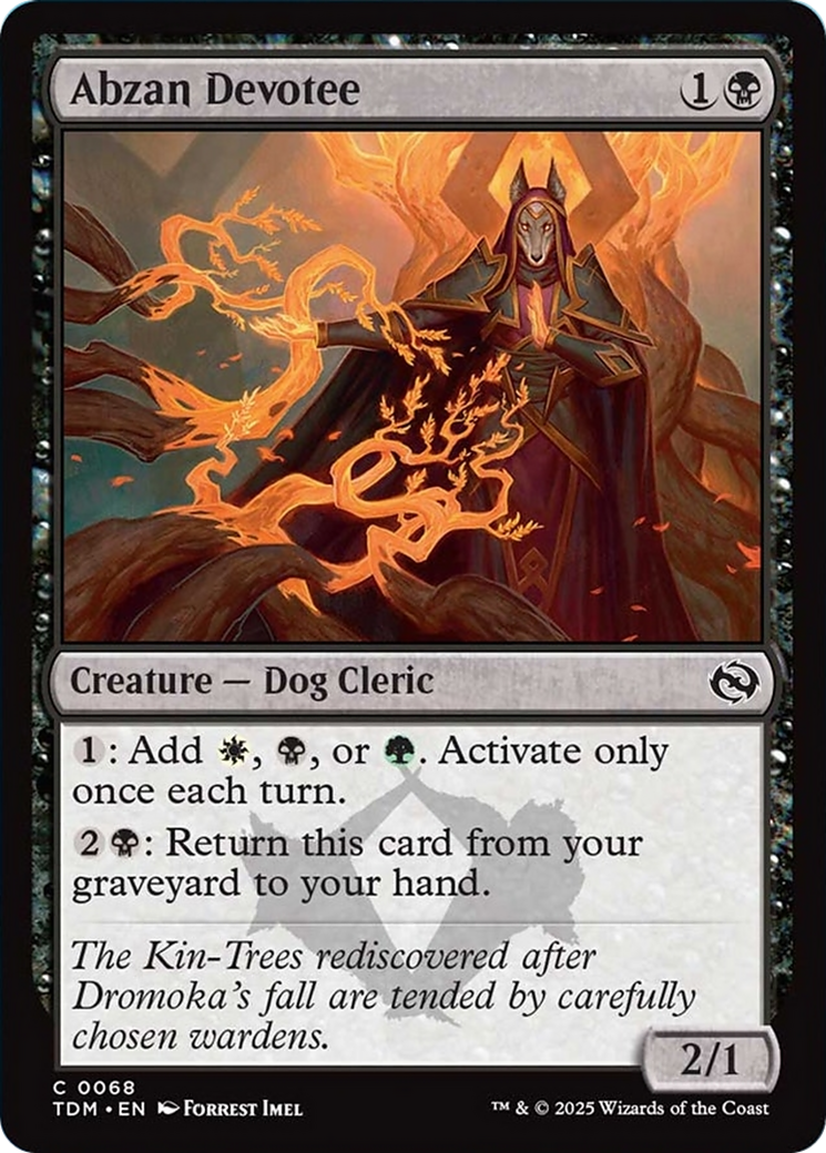 Abzan Devotee [Tarkir: Dragonstorm] | Cracking-Singles