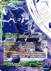 Son Goku // Son Goku, Destined Confrontation (BT15-061) [Saiyan Showdown] | Cracking-Singles