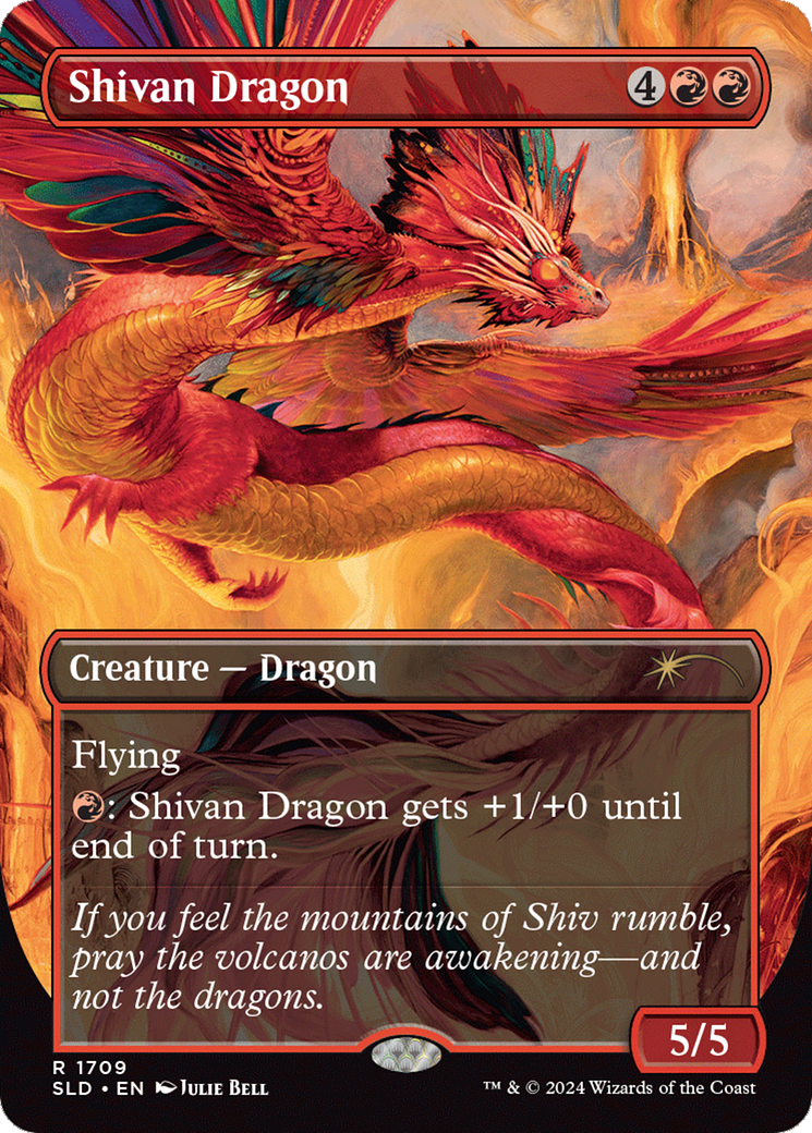 Shivan Dragon [Secret Lair Drop Series] | Cracking-Singles