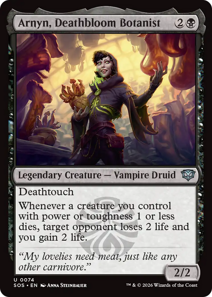 Arnyn, Deathbloom Botanist [Secrets of Strixhaven] | Cracking-Singles