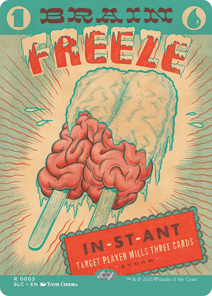 Brain Freeze [Secret Lair Countdown Kit] | Cracking-Singles