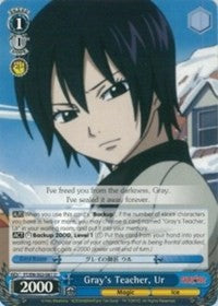 Gray's Teacher, Ur (FT/EN-S02-081 U) [Fairy Tail ver.E] | Cracking-Singles