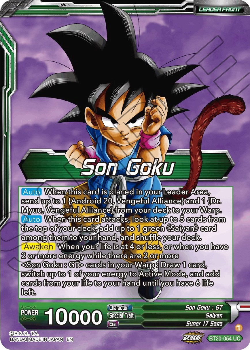 Son Goku // SS4 Son Goku, Betting It All (BT20-054) [Power Absorbed] | Cracking-Singles