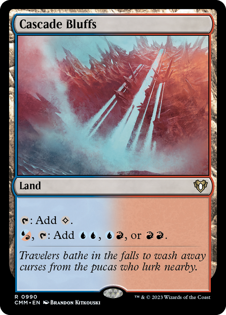 Cascade Bluffs [Commander Masters] | Cracking-Singles