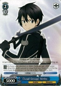 "Lead Group" Kirito (SAO/S20-E102 TD) [Sword Art Online] | Cracking-Singles