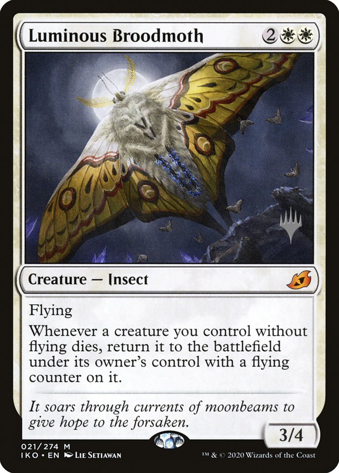 Luminous Broodmoth (Promo Pack) [Ikoria: Lair of Behemoths Promos] | Cracking-Singles