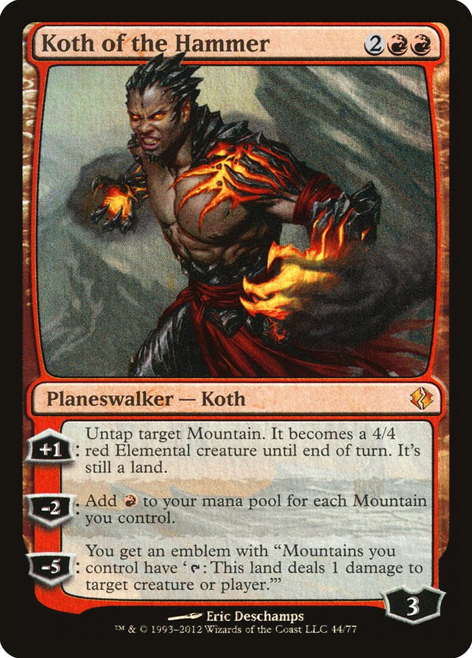Koth of the Hammer [Duel Decks: Venser vs. Koth] | Cracking-Singles