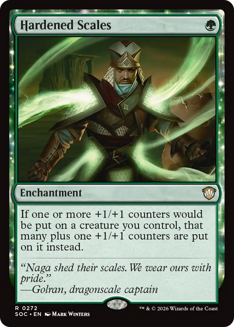 Hardened Scales [Secrets of Strixhaven Commander] | Cracking-Singles