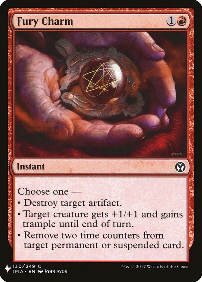 Fury Charm [Mystery Booster] | Cracking-Singles