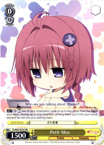 Petit Mea (TL/W37-E101 PR) (Promo) [To Loveru Darkness 2nd] | Cracking-Singles