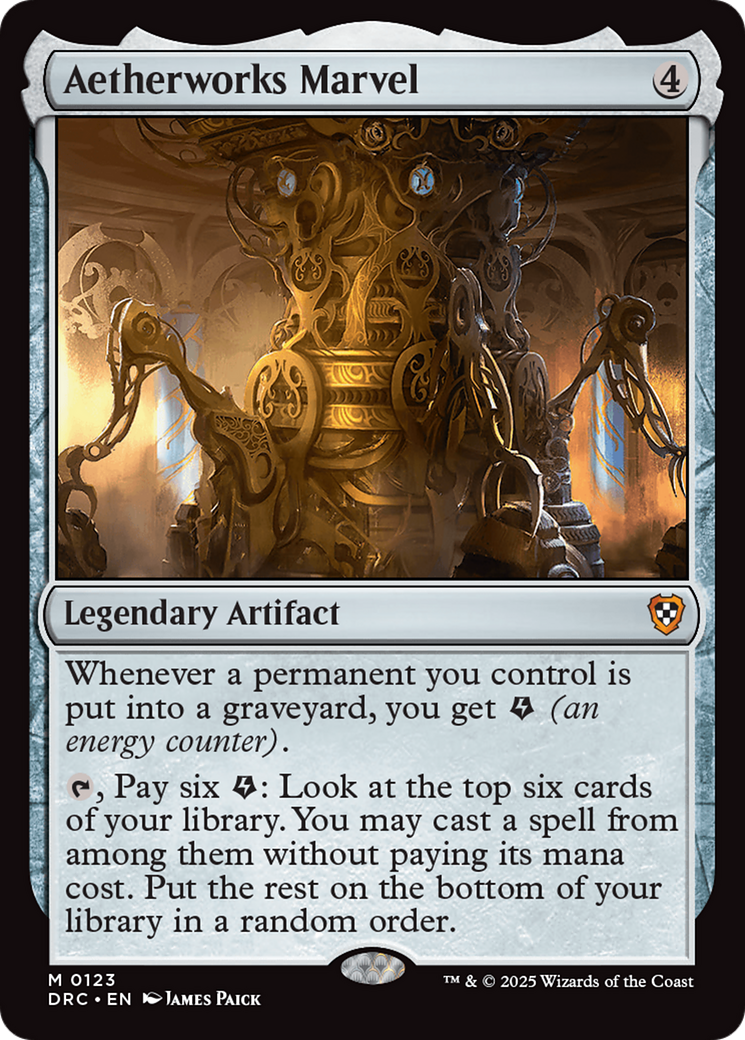 Aetherworks Marvel [Aetherdrift Commander] | Cracking-Singles
