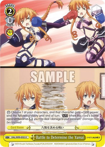 Battle to Determine the Yamai [Date A Live Vol.2] | Cracking-Singles