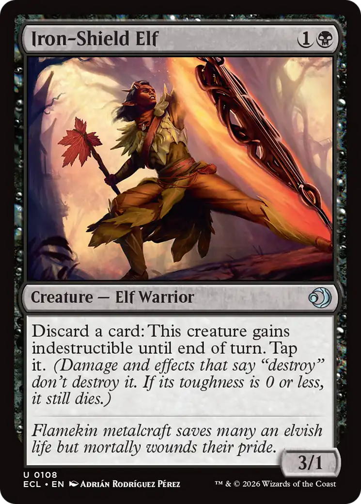 Iron-Shield Elf [Lorwyn Eclipsed] | Cracking-Singles