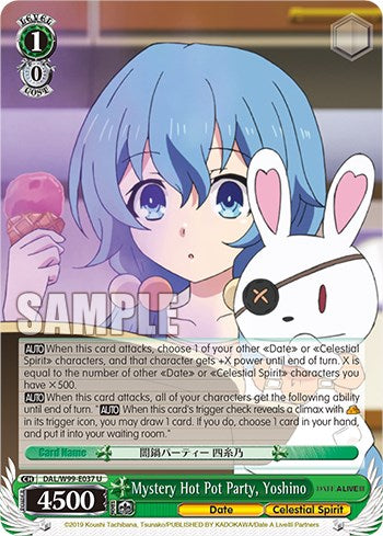 Mystery Hot Pot Party, Yoshino [Date A Live Vol.2] | Cracking-Singles