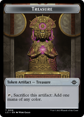 Treasure (0018) // Map Double-Sided Token [The Lost Caverns of Ixalan Tokens] | Cracking-Singles