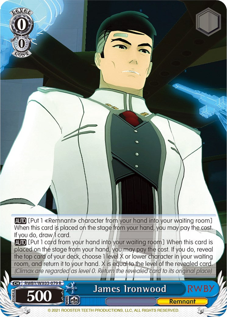 James Ironwood (RWBY/WX03-079 R) [RWBY] | Cracking-Singles