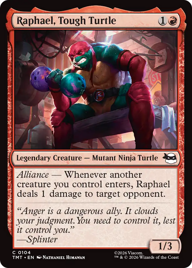 Raphael, Tough Turtle [Teenage Mutant Ninja Turtles] | Cracking-Singles