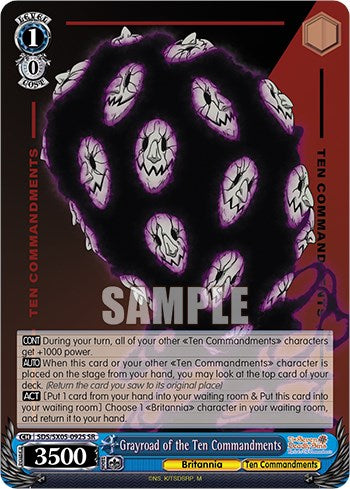 Grayroad of the Ten Commandments (SR) [The Seven Deadly Sins: Revival of The Commandments] | Cracking-Singles