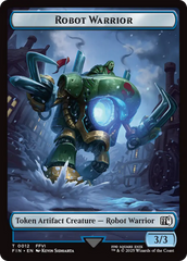 Hero (0006) // Robot Warrior (0012) Double-Sided Token [FINAL FANTASY Tokens] | Cracking-Singles