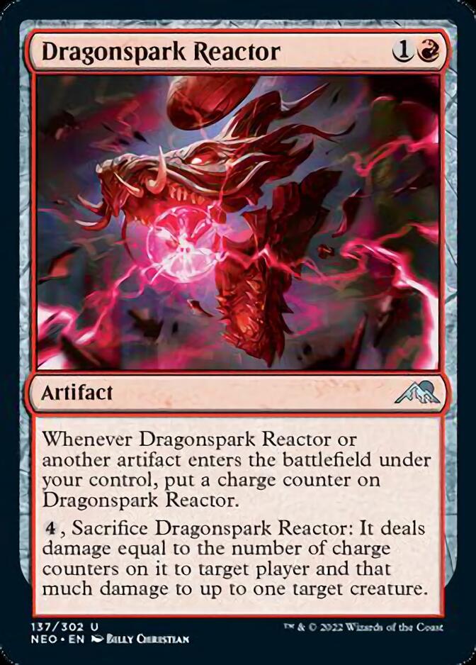 Dragonspark Reactor [Kamigawa: Neon Dynasty] | Cracking-Singles