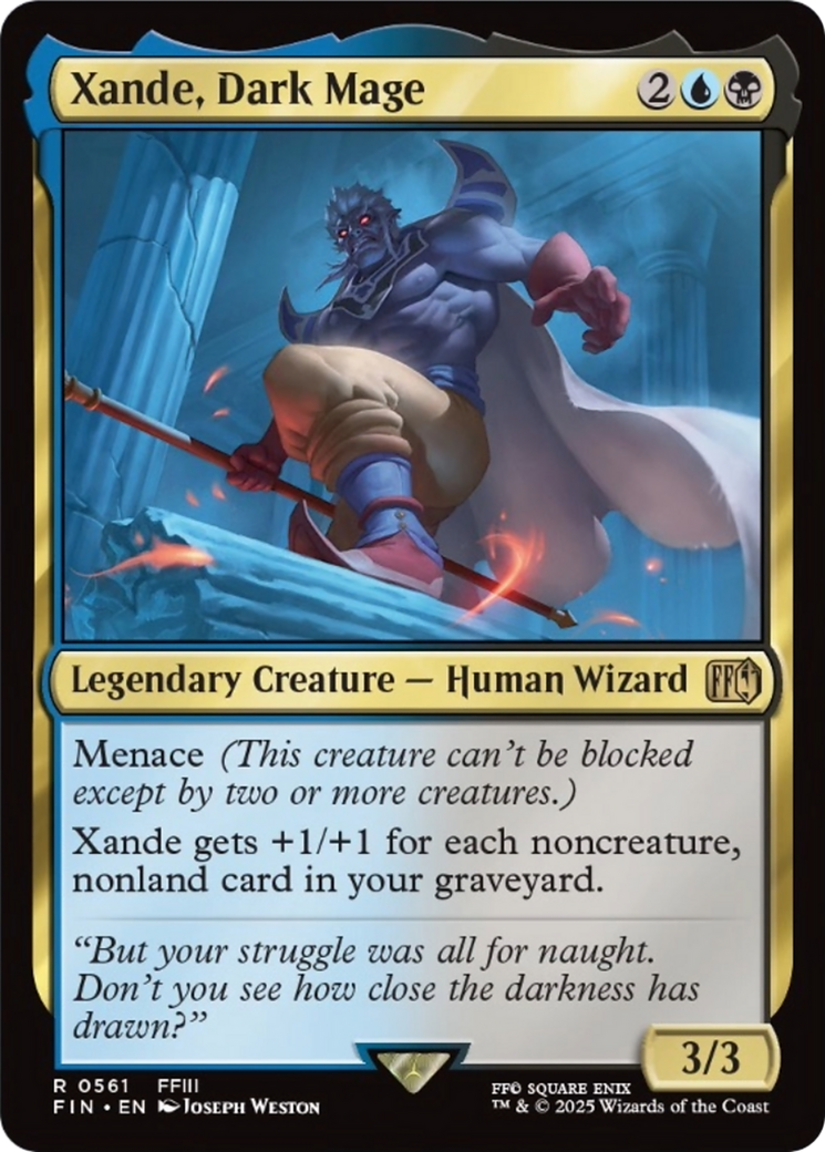 Xande, Dark Mage [FINAL FANTASY] | Cracking-Singles