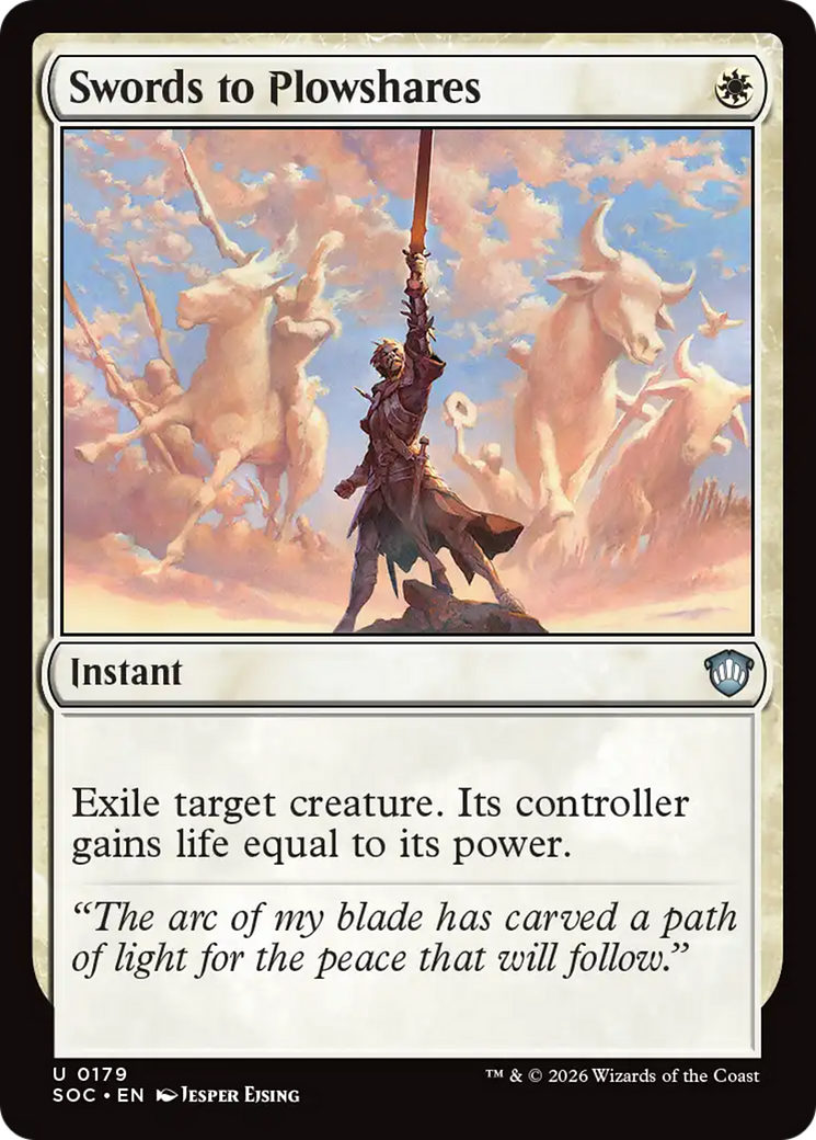 Swords to Plowshares [Secrets of Strixhaven Commander] | Cracking-Singles
