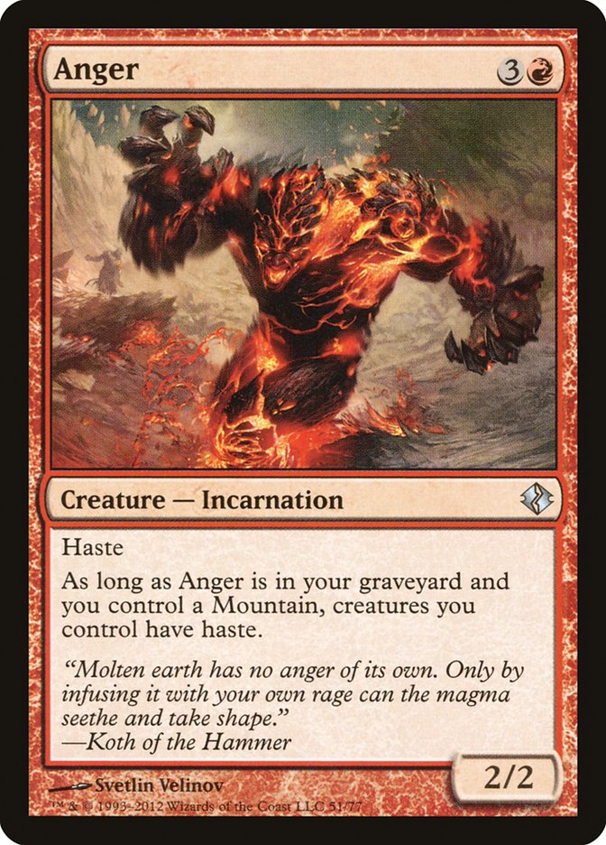 Anger [Duel Decks: Venser vs. Koth] | Cracking-Singles