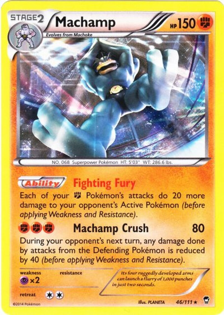 Machamp (46/111) [XY: Furious Fists] | Cracking-Singles