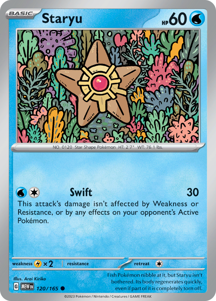 Staryu (120/165) [Scarlet & Violet 151] | Cracking-Singles
